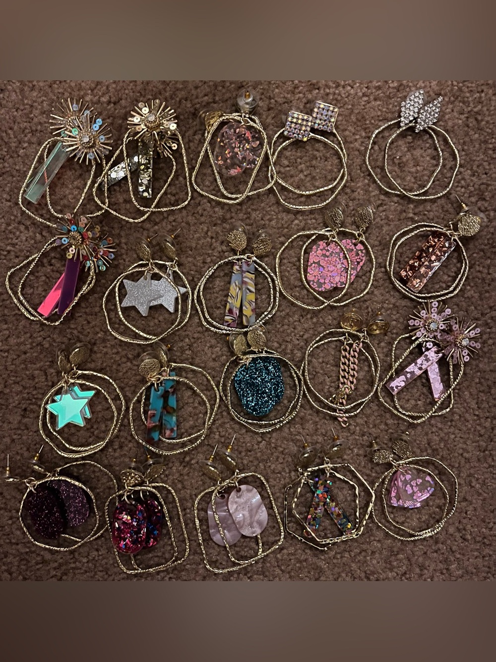 Taylor Shaye Design Earring Bundle!! 
(Gold, Silver, & Dangle!!)💛🤍